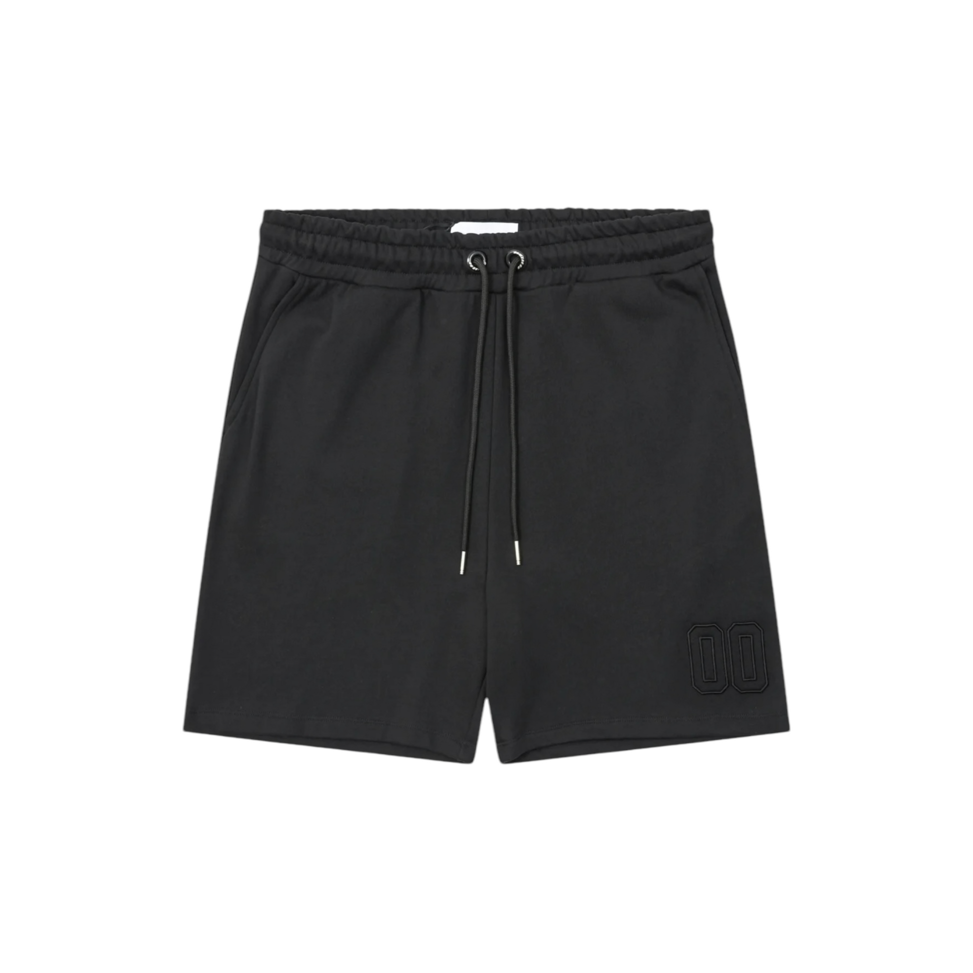 SS25_ 054 - Numero00 Embroydered Short Nero