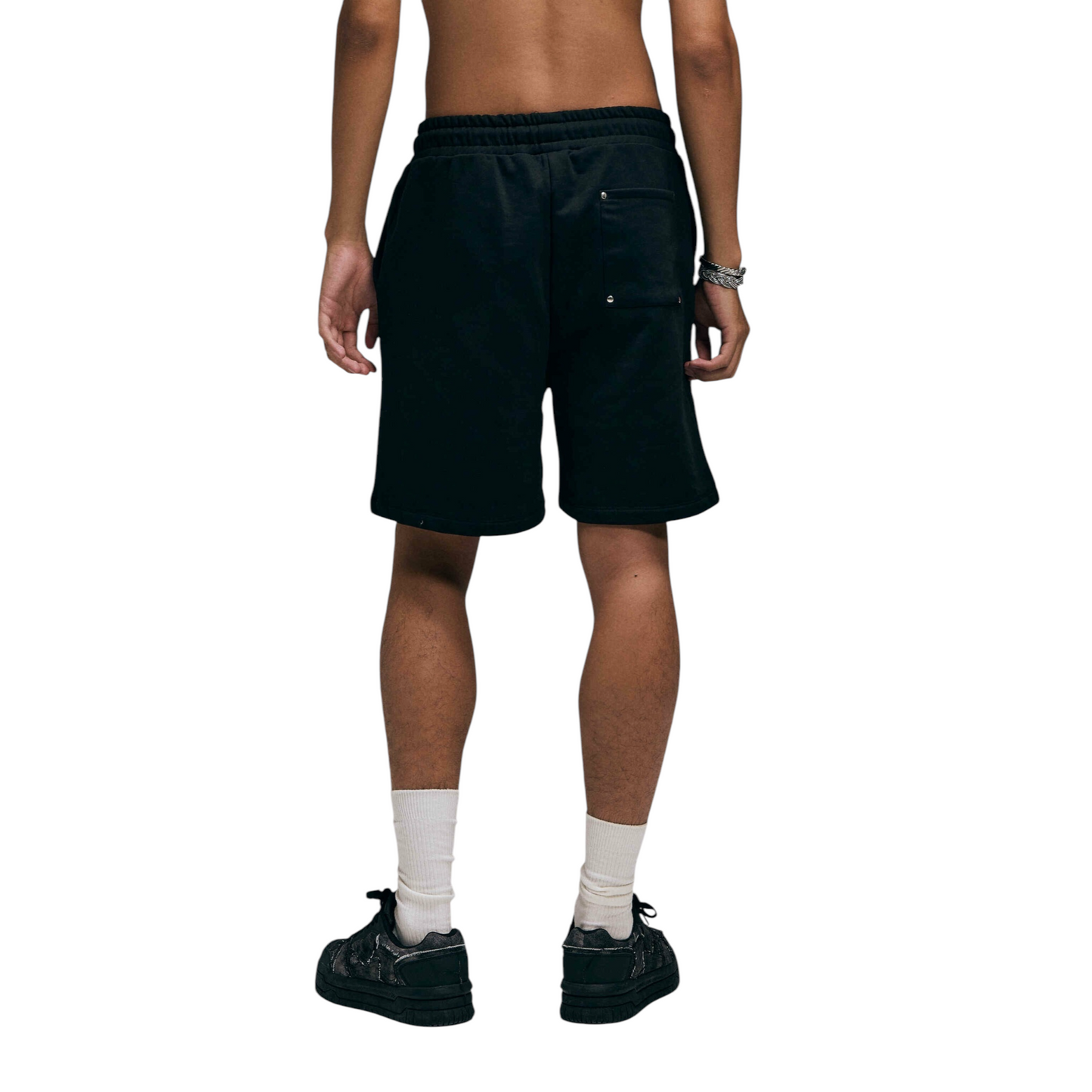 Numero 00 - Embroydered Short Nero