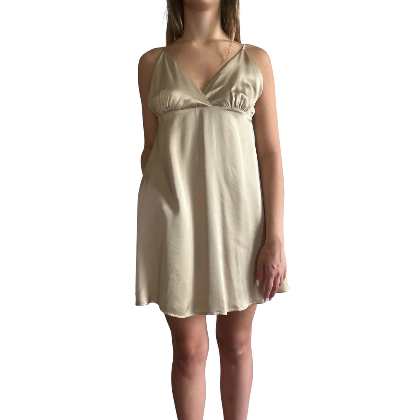 TD2443 - Vicolo Abito Corto Beige