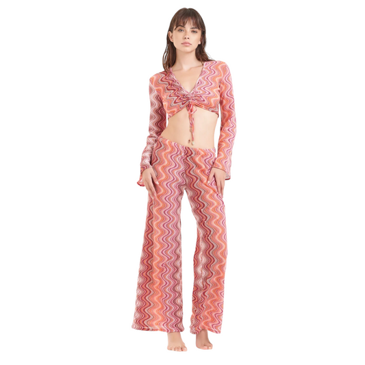 CNCA0067 - Cotazur Crop Top Crochet