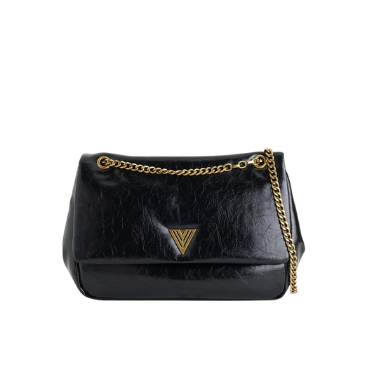 XF0007 - VICOLO MAXI MIRROR BAG BLACK