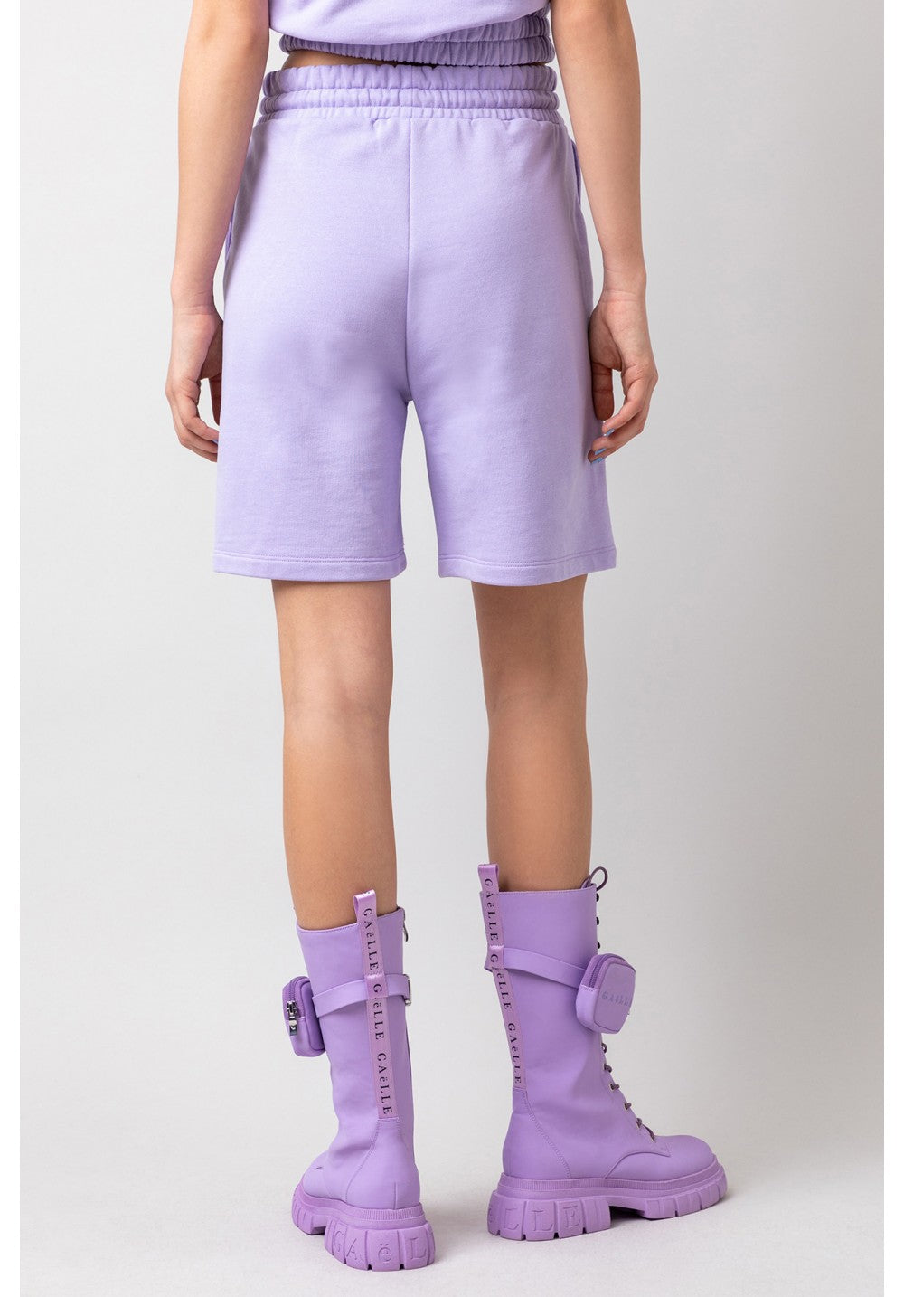 Gaelle Paris - Fleece Bermuda shorts