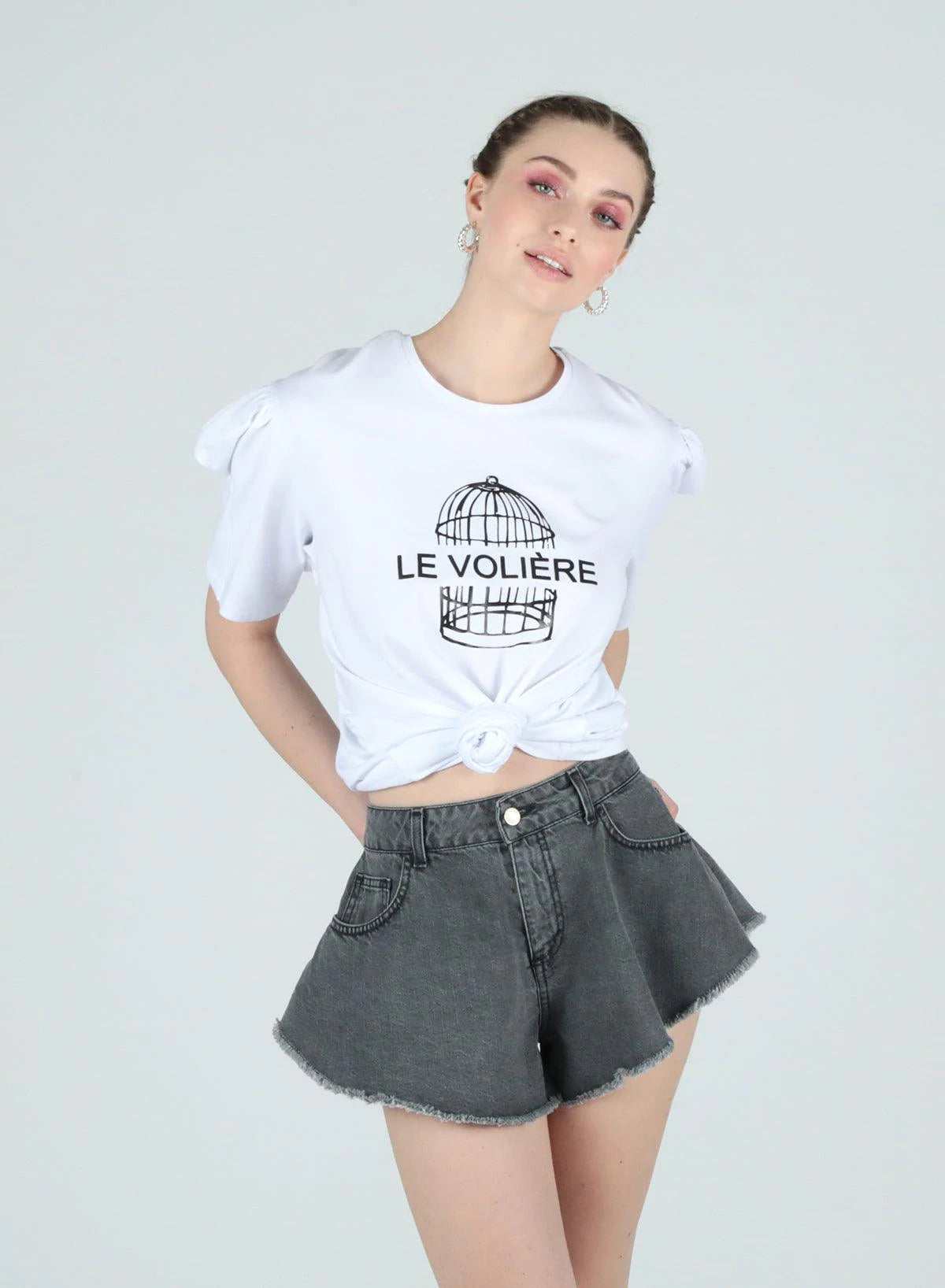 Le Voliere - Shorts Denim