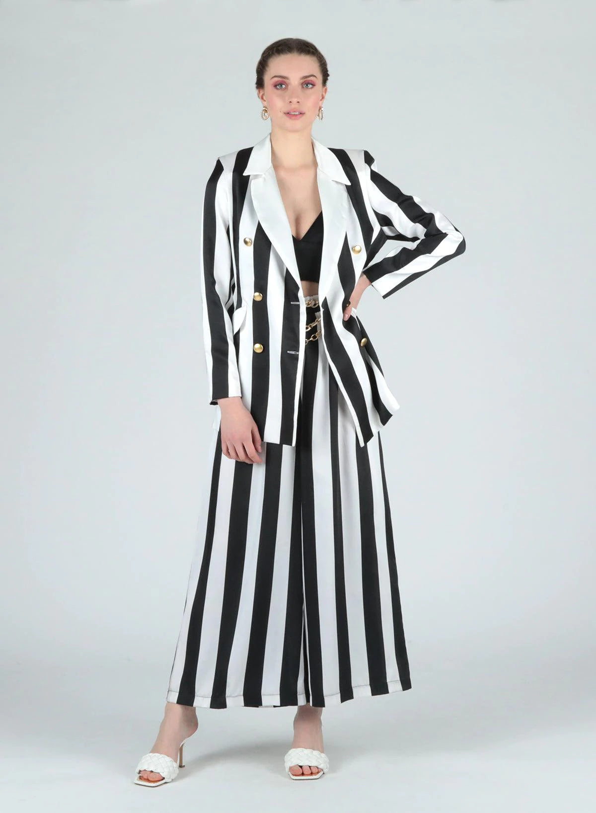 Le Voliere - Blazer Righe