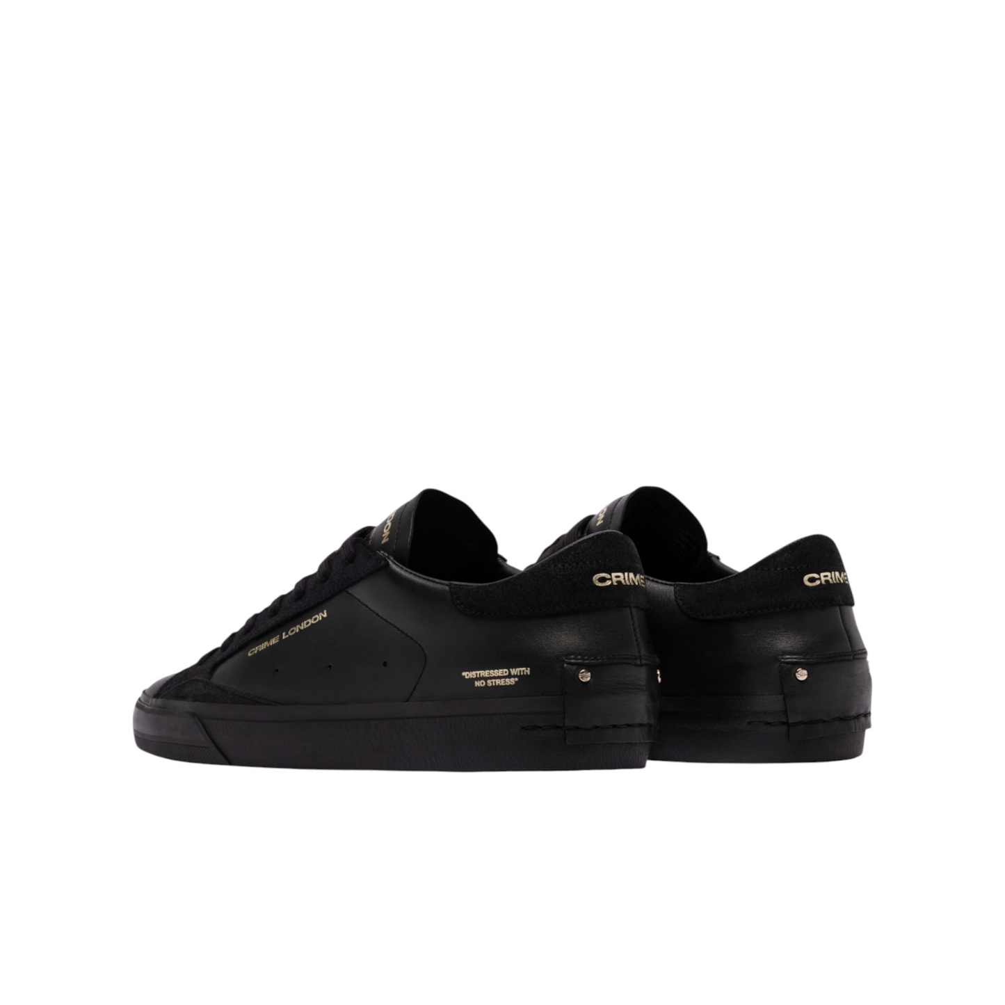 Crime London - Sneaker Distressed 2.0 Obsidian Black
