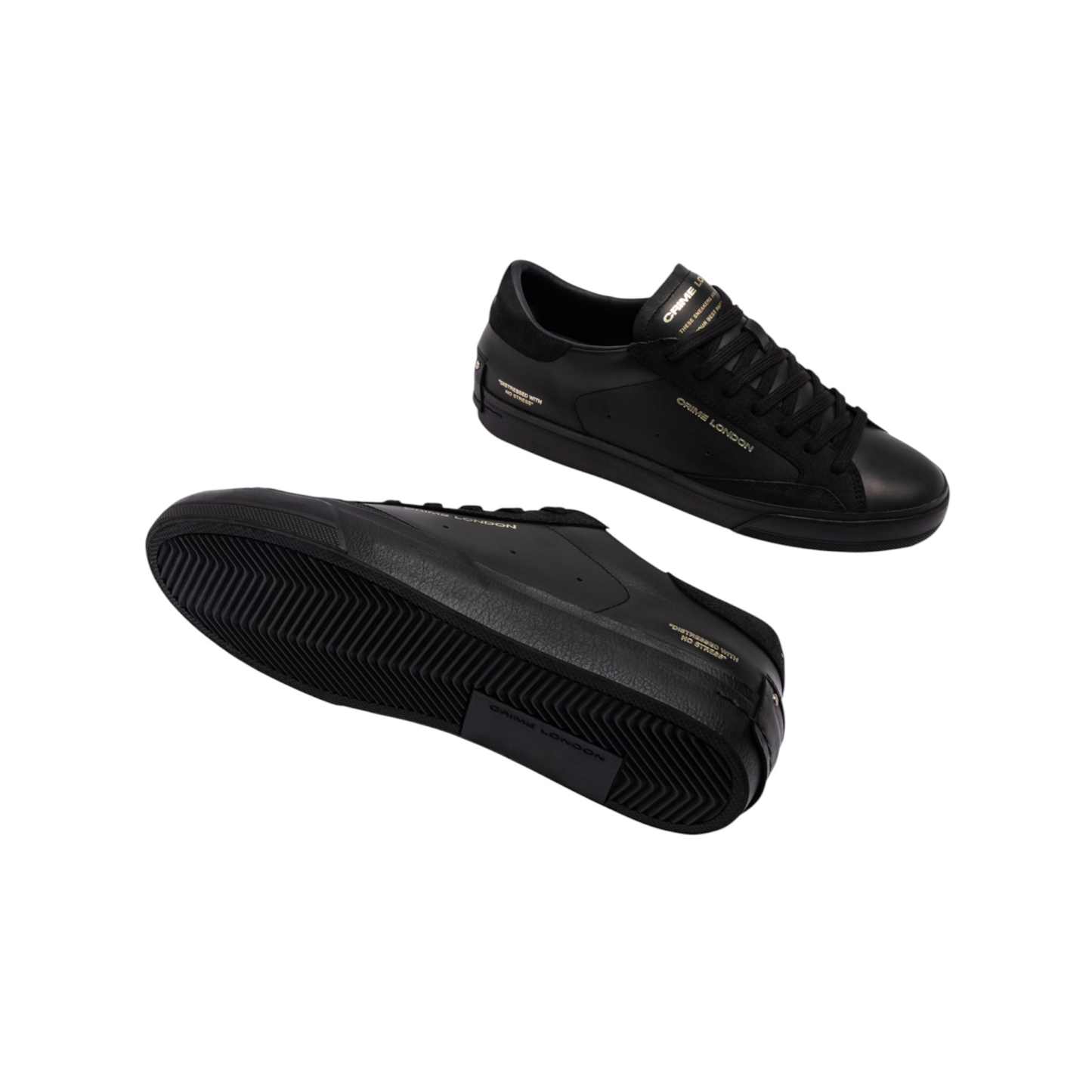 Crime London - Sneaker Distressed 2.0 Obsidian Black