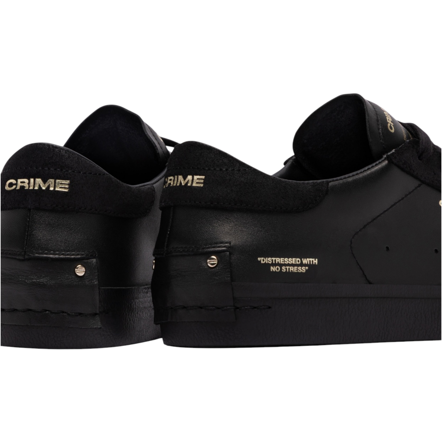 Crime London - Sneaker Distressed 2.0 Obsidian Black