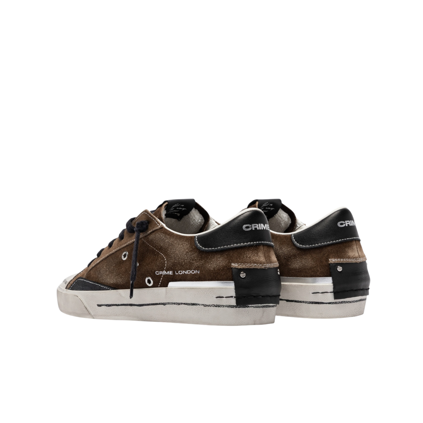 Crime London - Sneaker Midnight Brown