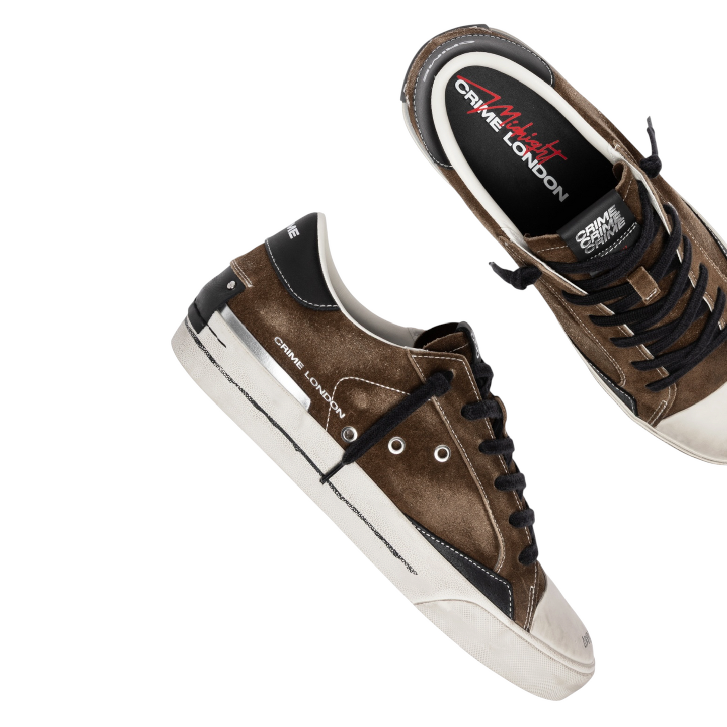 Crime London - Sneaker Midnight Brown