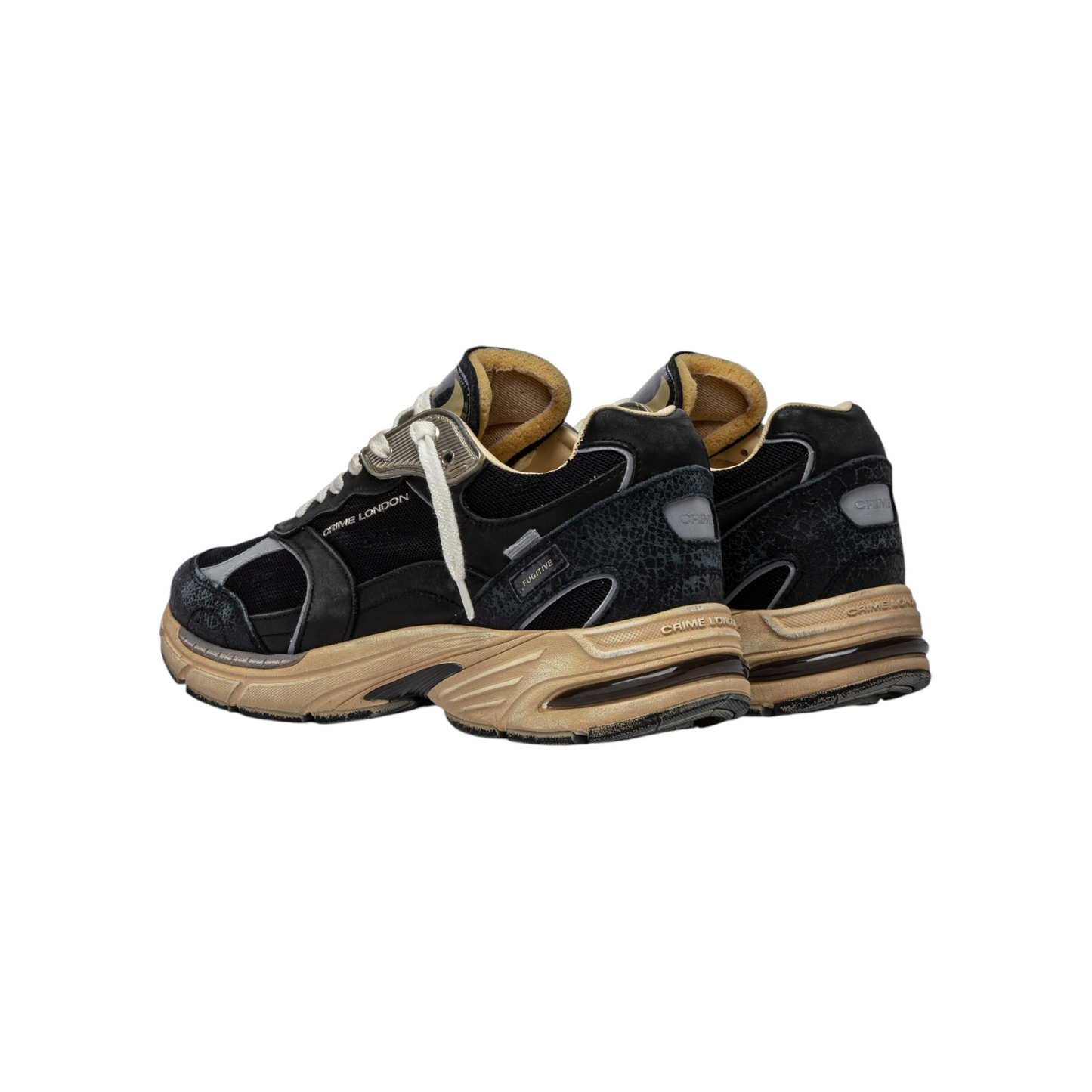 Crime London - Sneaker Fugitive 9094 Smoky Black