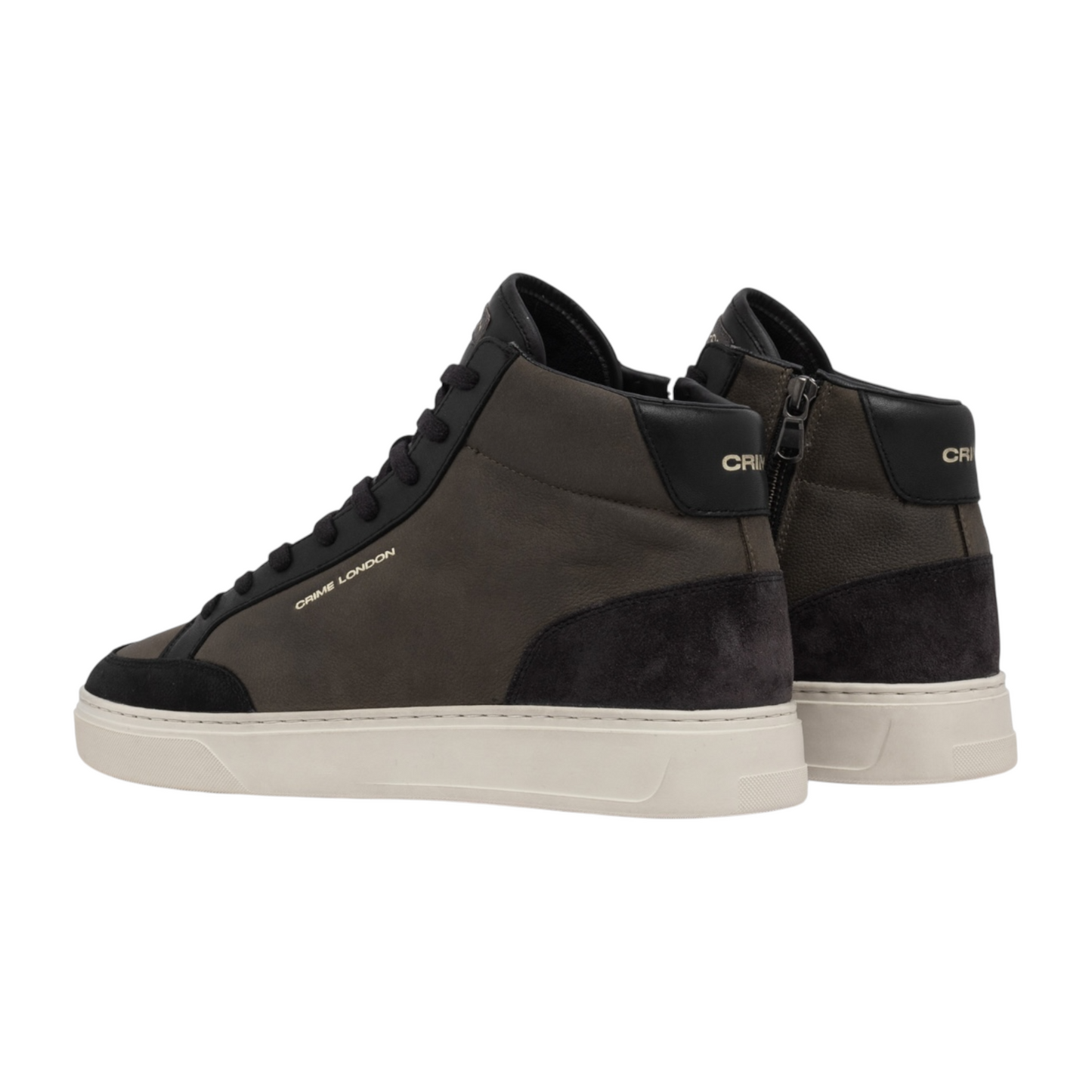 Crime London - Sneaker Eclipse High Army Green