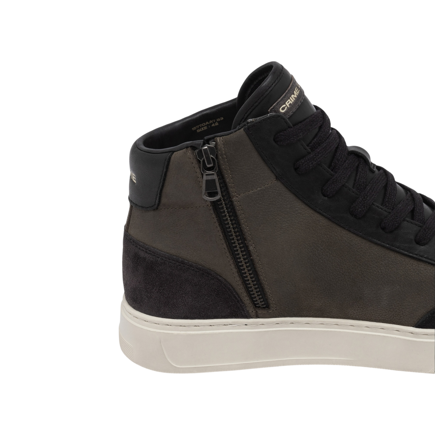 Crime London - Sneaker Eclipse High Army Green