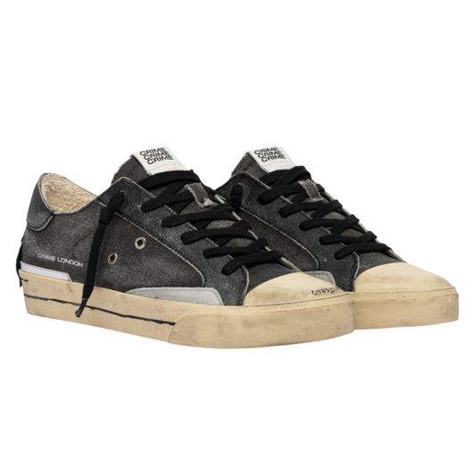 Crime London - Sneakers Recut Low Magna Black
