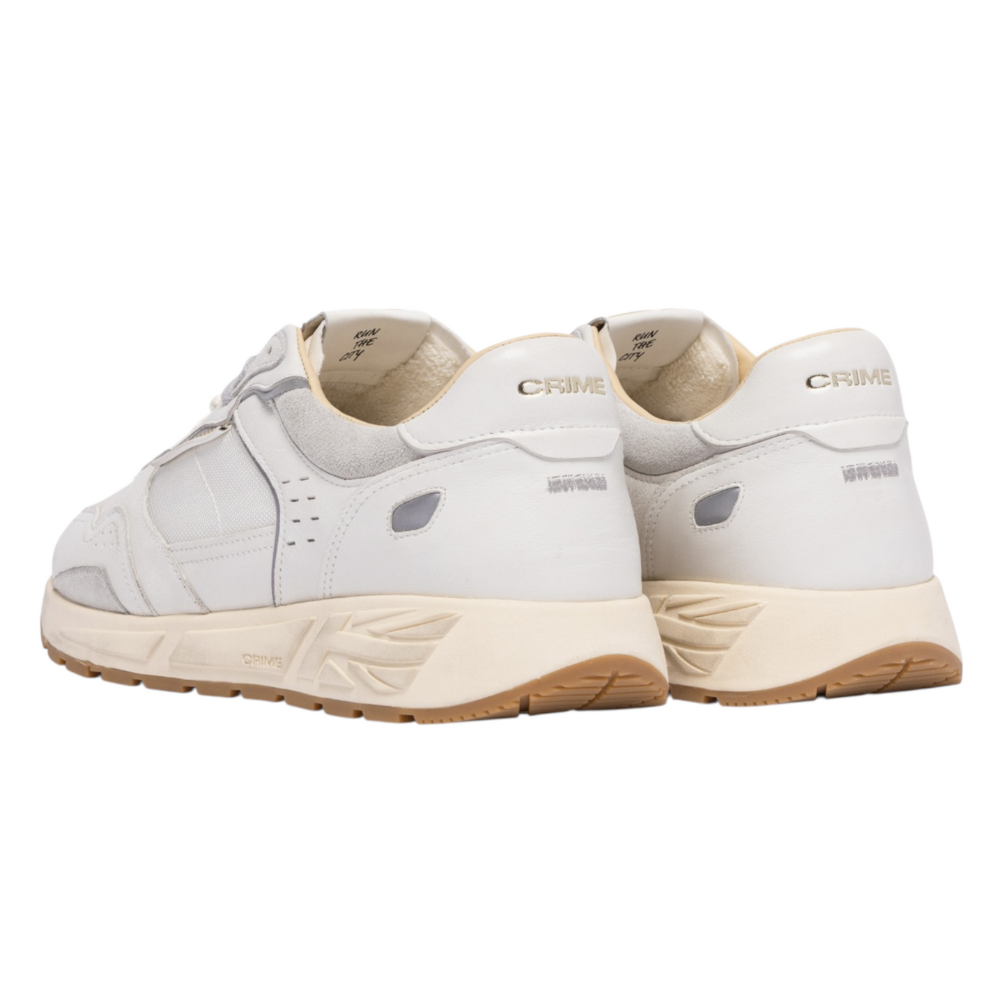 Crime London - Sneaker Rush Almond White