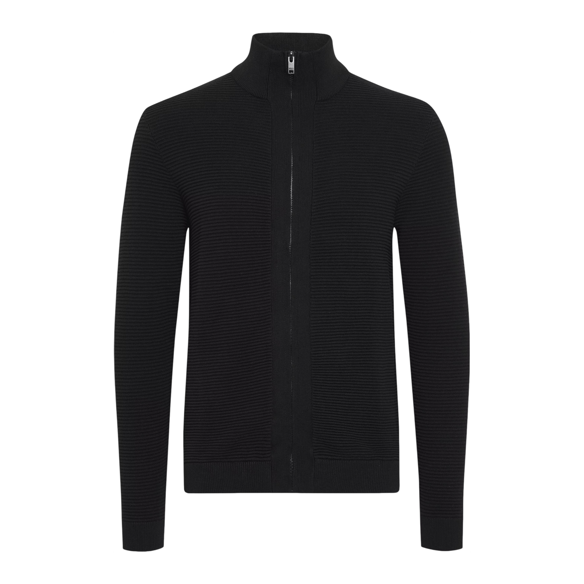21106845 - SOLID VALENCIA CARDIGAN BLACK