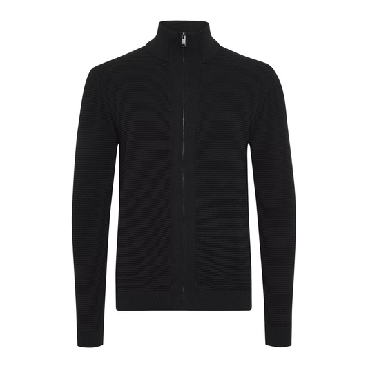 21106845 - SOLID VALENCIA CARDIGAN BLACK