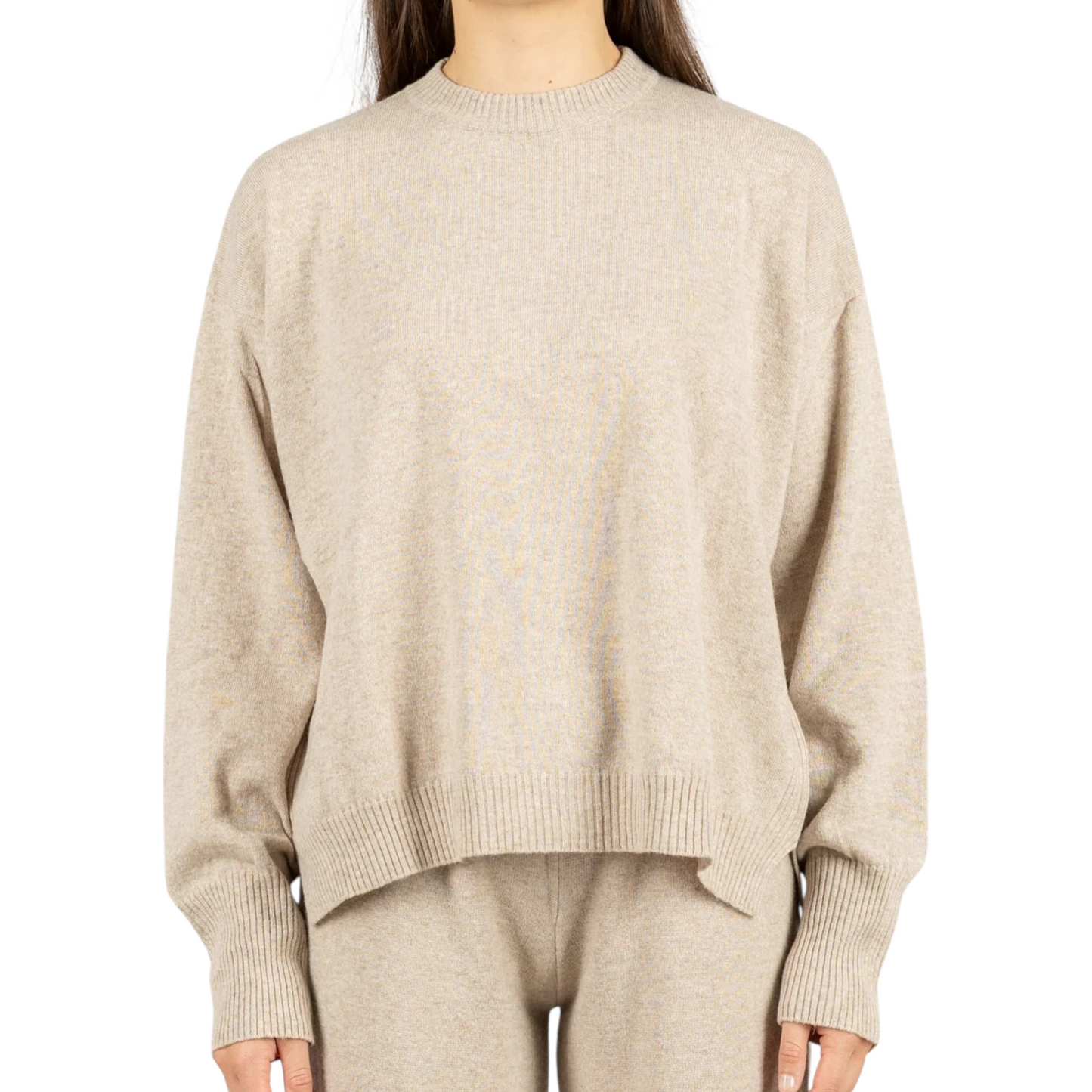 22128F - VICOLO KNITWEAR BEIGE