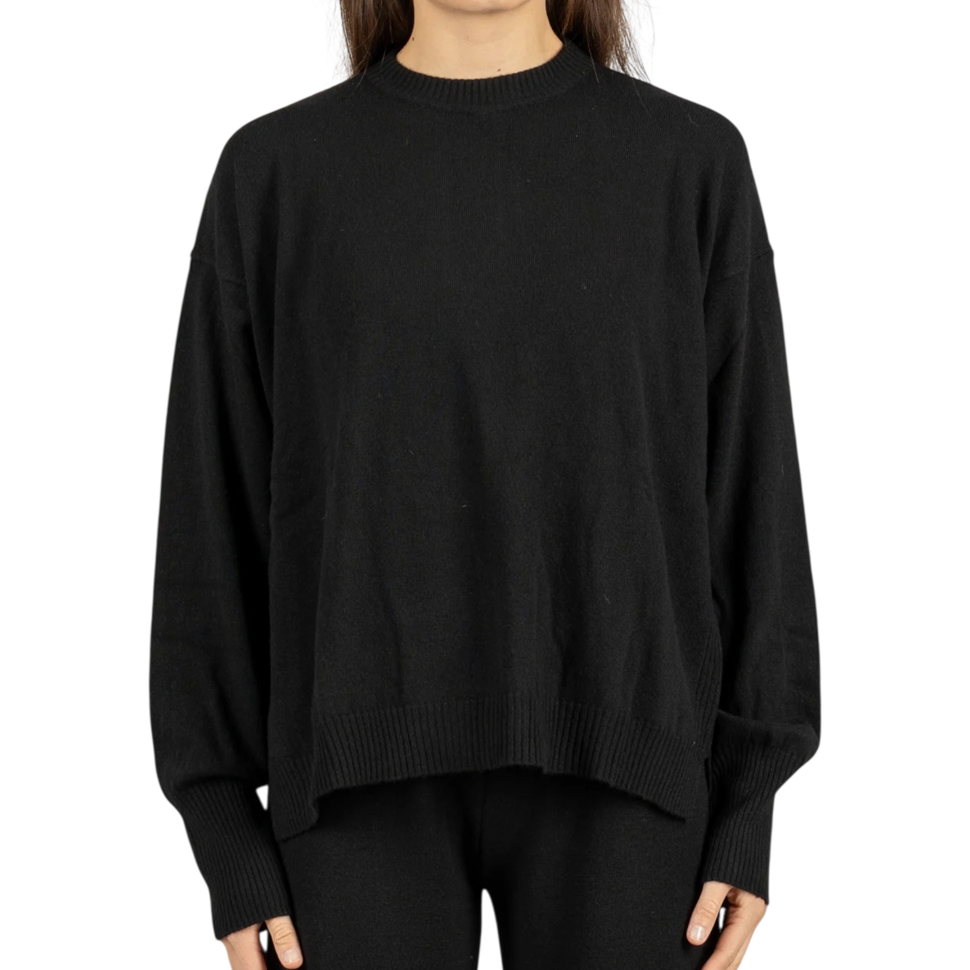 22128F - VICOLO KNITWEAR NERO