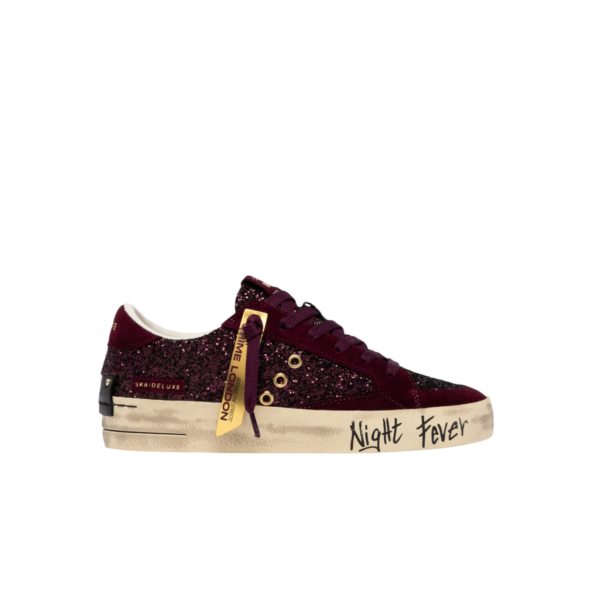 23100AA9 - CRIME LONDON SK8 DELUXE RUBY FEVER