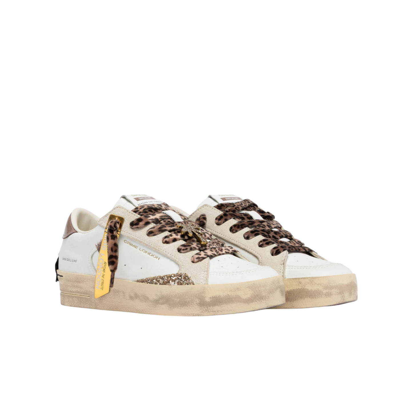 Crime London - Sneakers Sk8 Deluxe Jungle Palm