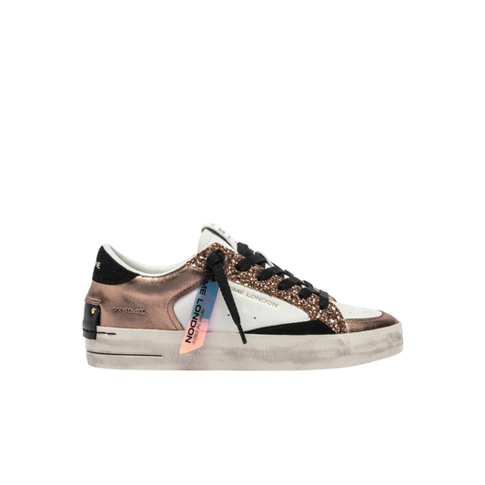25110AA8 - Crime London Sneakers SK8 Deluxe Ambre Glam