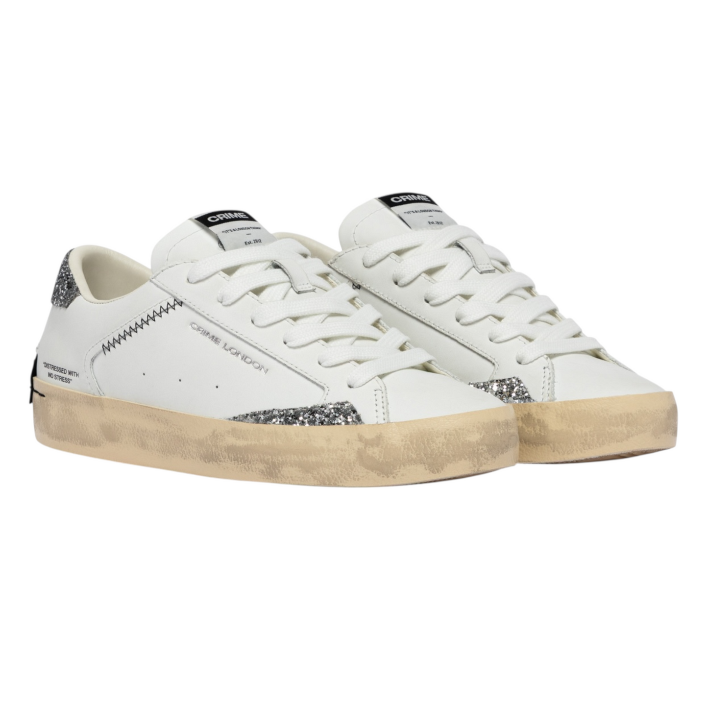 Crime London - Sneakers Distressed Spring Frost