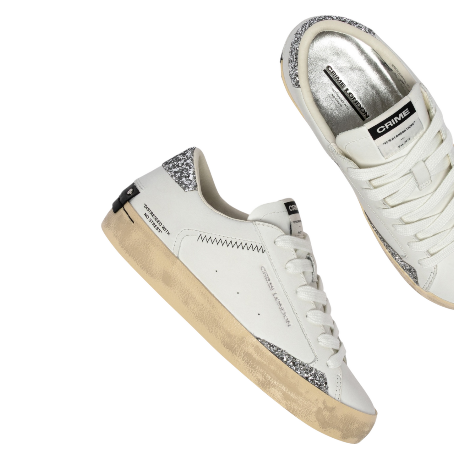 Crime London - Sneakers Distressed Spring Frost