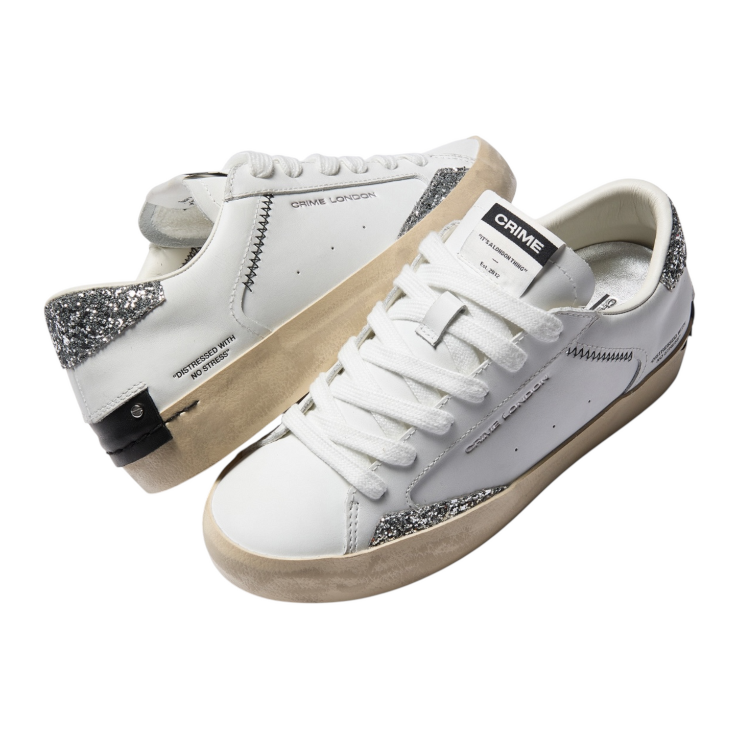 Crime London - Sneakers Distressed Spring Frost