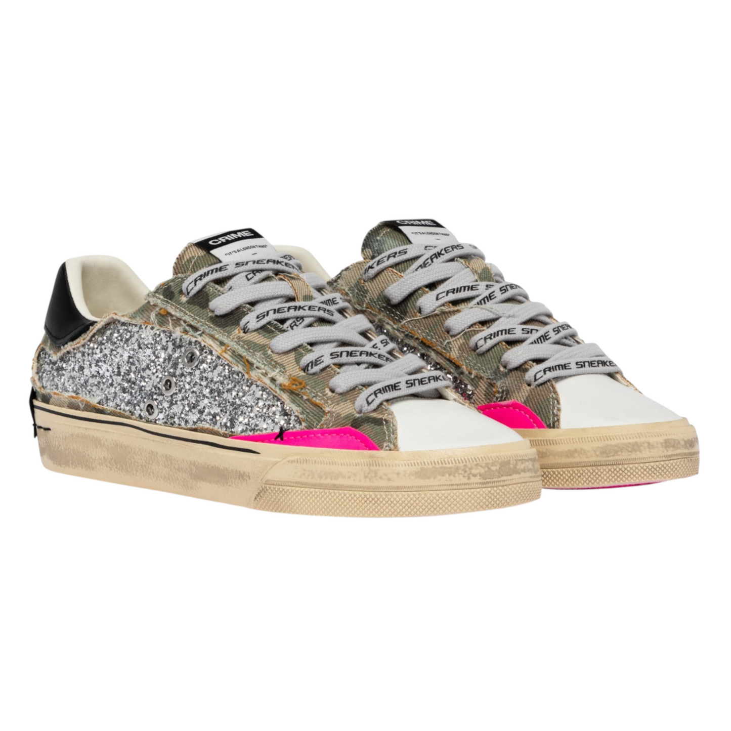 Crime London - Sneakers Deconstructed Camo Stardust