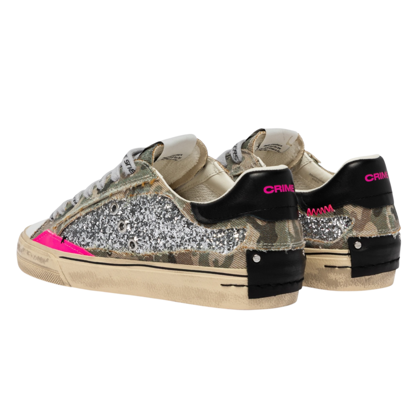 Crime London - Sneakers Deconstructed Camo Stardust
