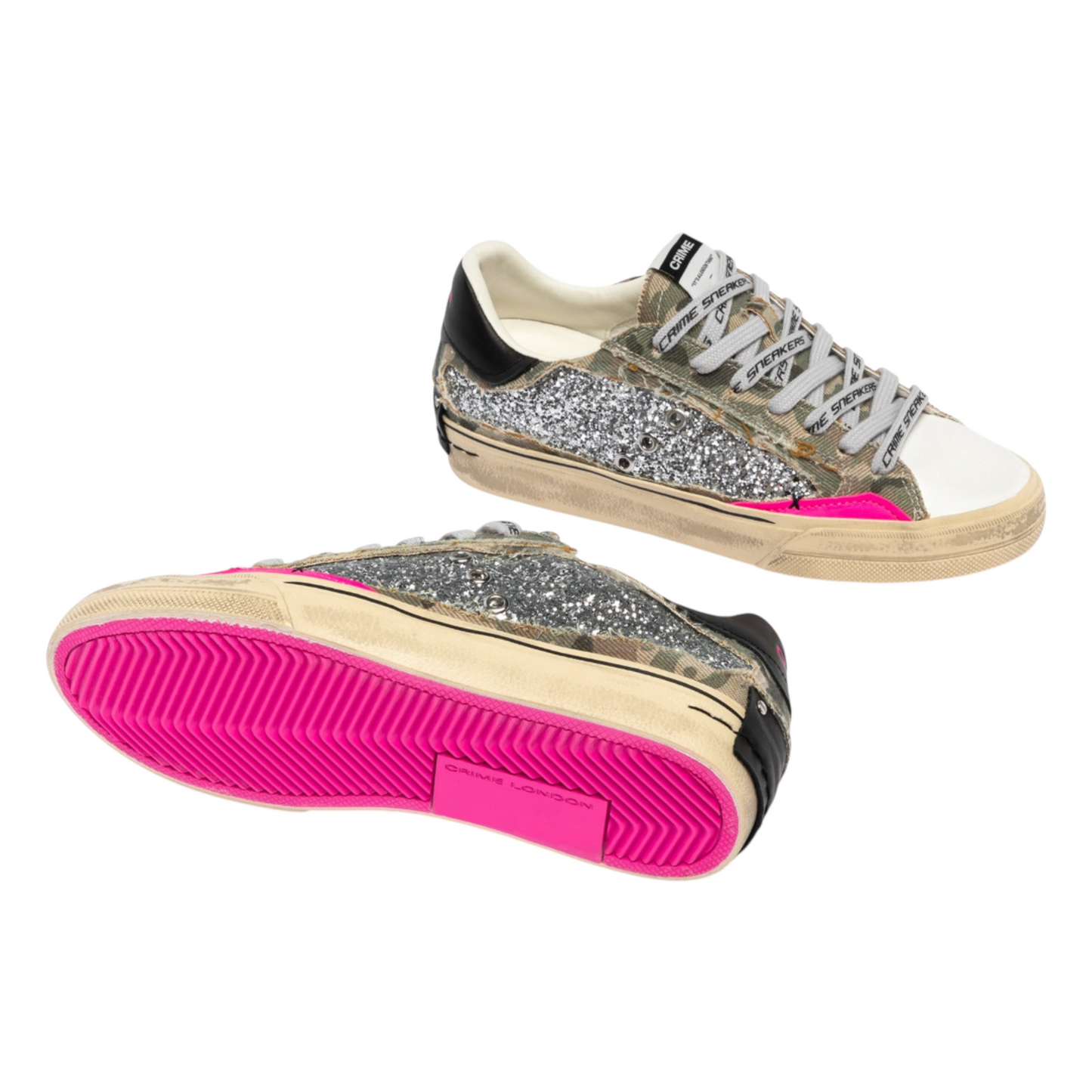 Crime London - Sneakers Deconstructed Camo Stardust