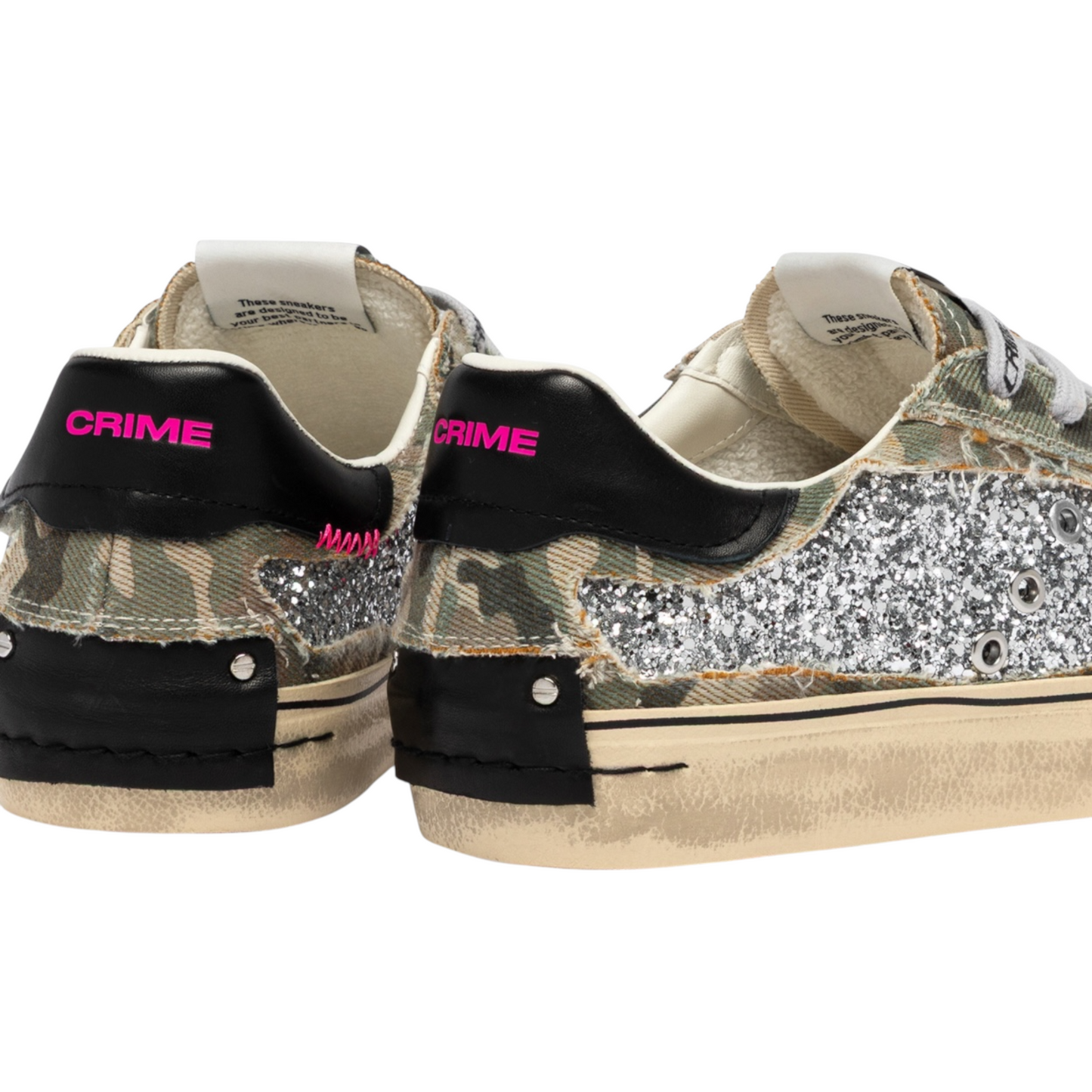 Crime London - Sneakers Deconstructed Camo Stardust