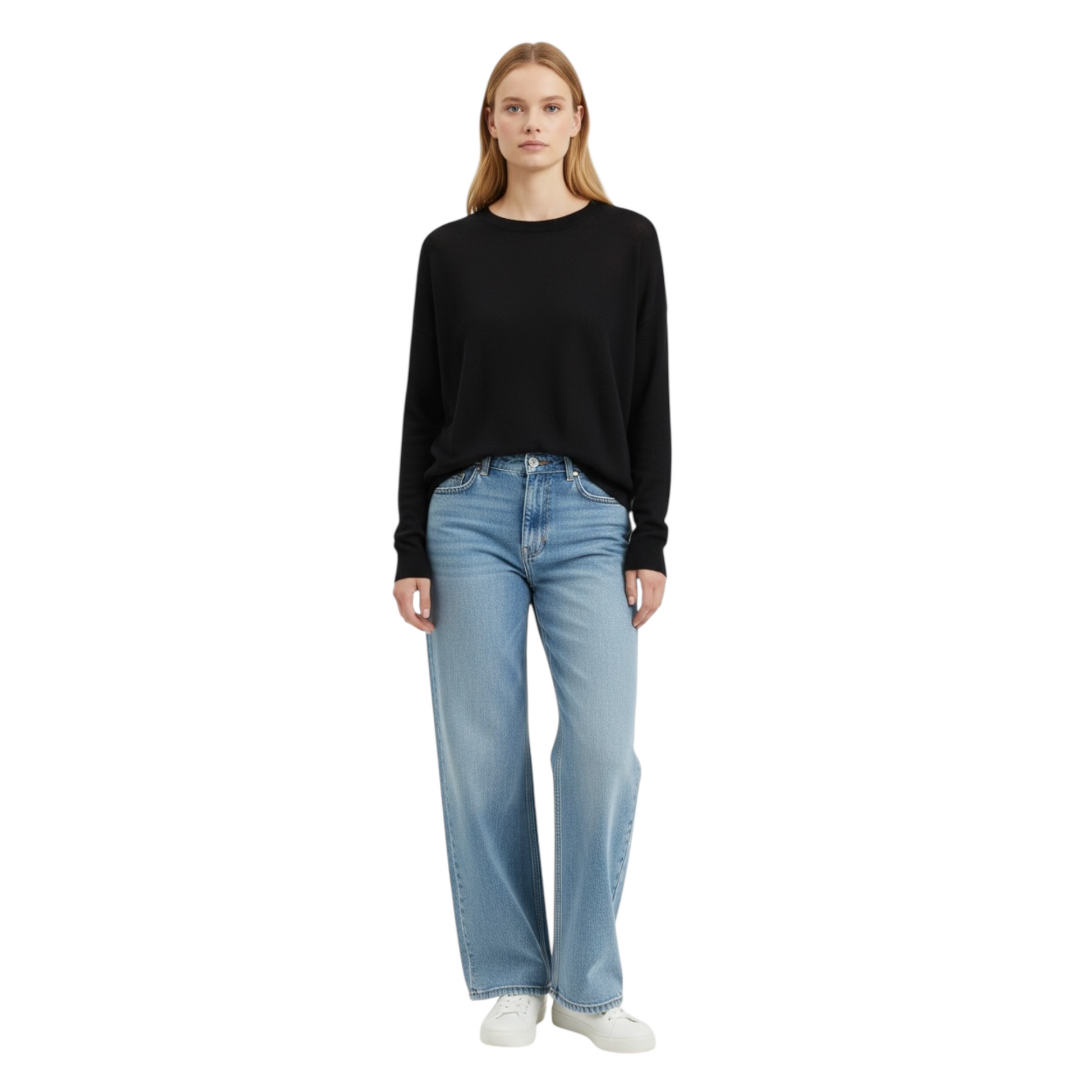 2AB2033 - VICOLO MAGLIA GIRO NERO