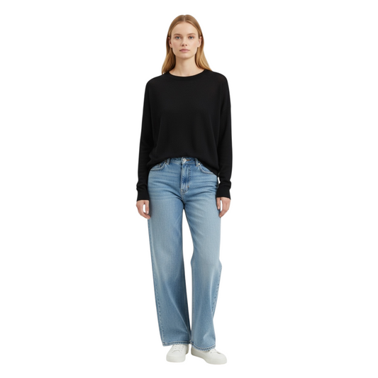 2AB2033 - VICOLO MAGLIA GIRO NERO