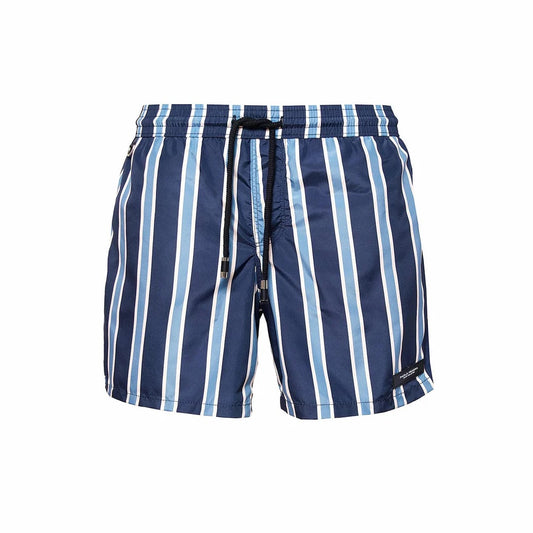 Paolo Pecora Beachwear- Shorts de playa a rayas