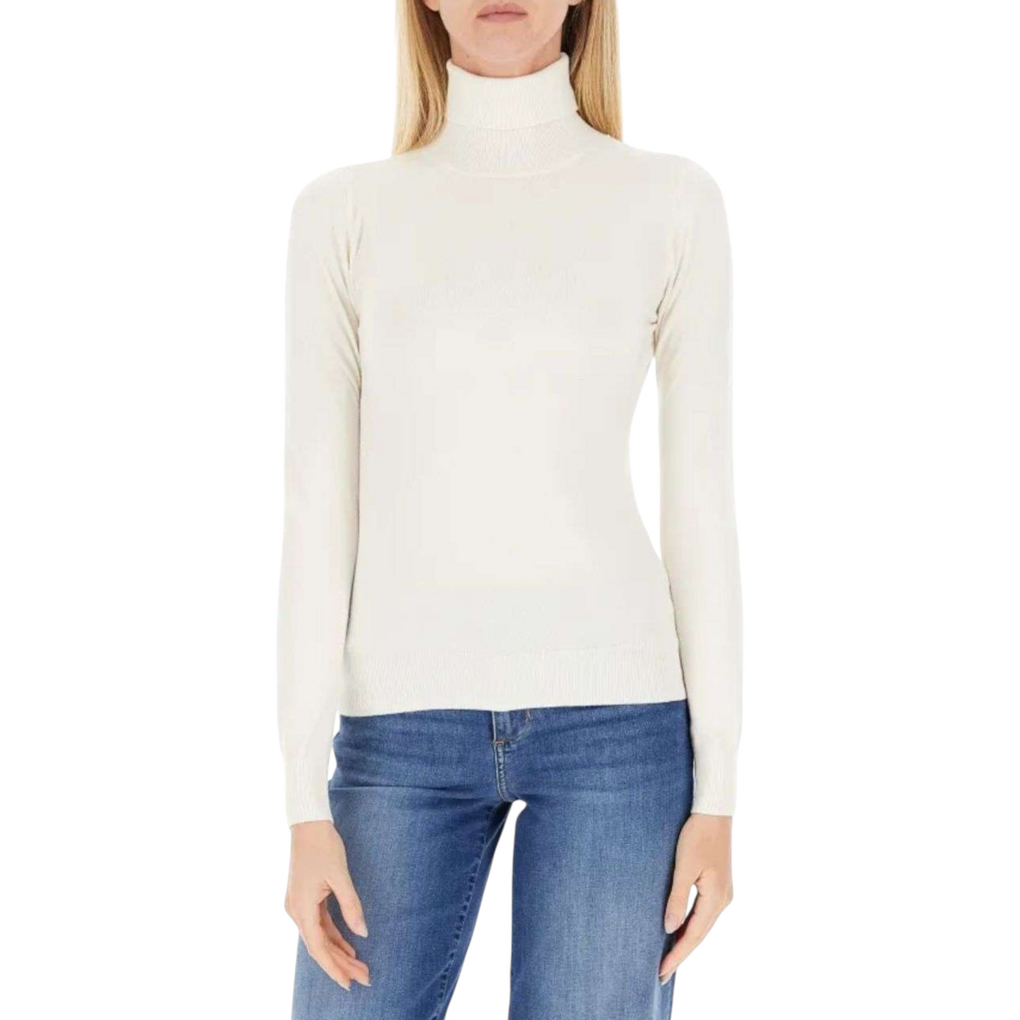 44008F - VICOLO HIGH NECK PANNA