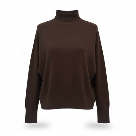Vicolo - Maglia Mezzo Collo Box Fit