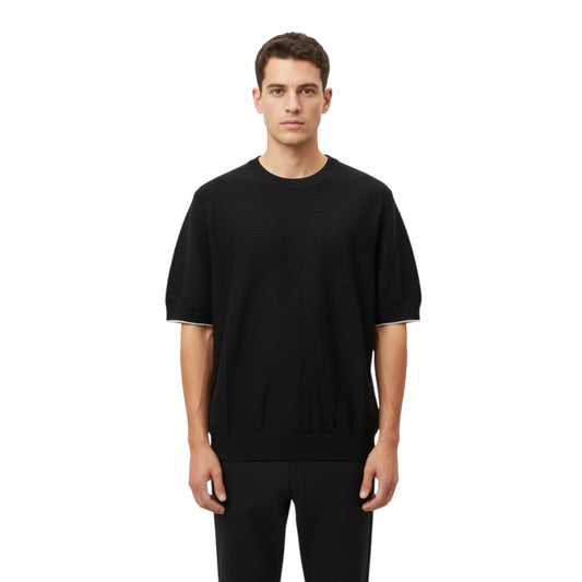 516473 - BECOME MAGLIA M_M SUBBLED NERO