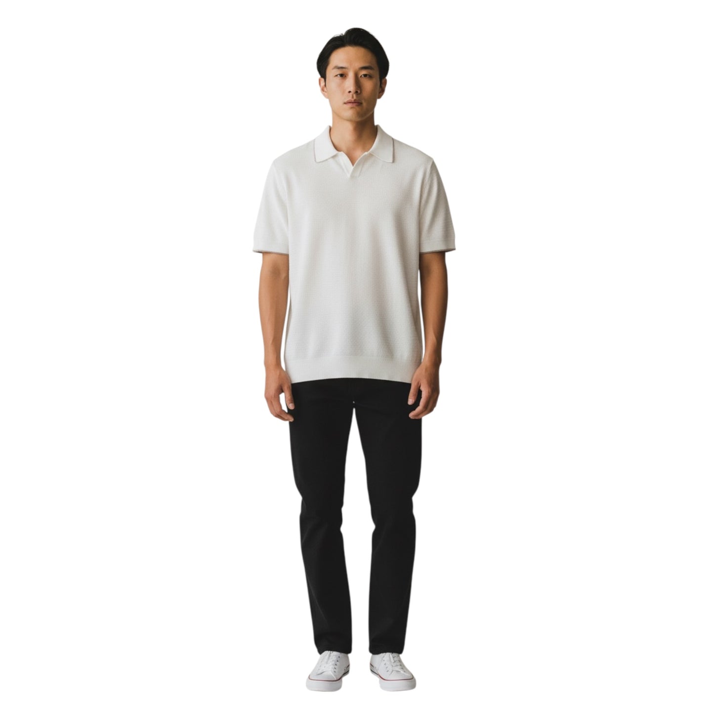 536417 - BECOME POLO SKIPPER WAVE BIANCO