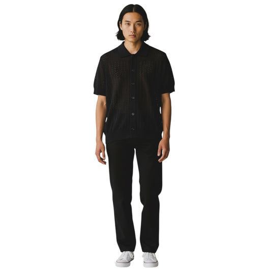 546431 - BECOME CAMICIA M_M BUTTONS NERO