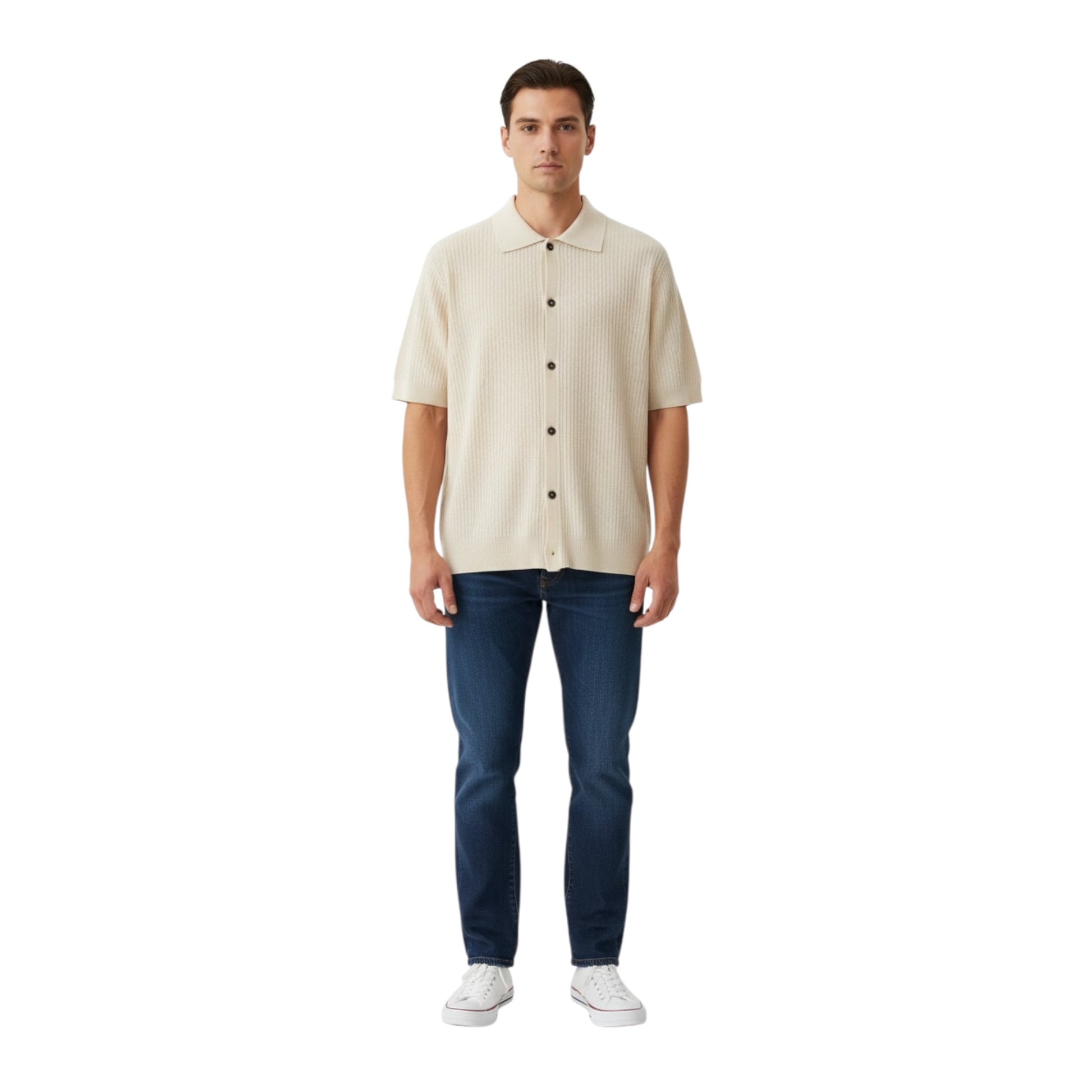 546443 - BECOME CAMICIA M_M SUITE SABBIA