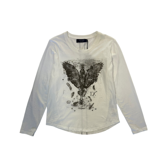 74BWCT27 - RELIGION T-SHIRT WING CROSS