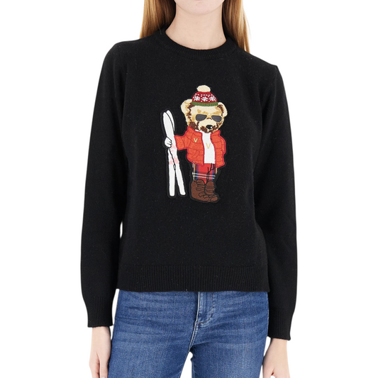 77324F - VICOLO KNITWEAR NERO