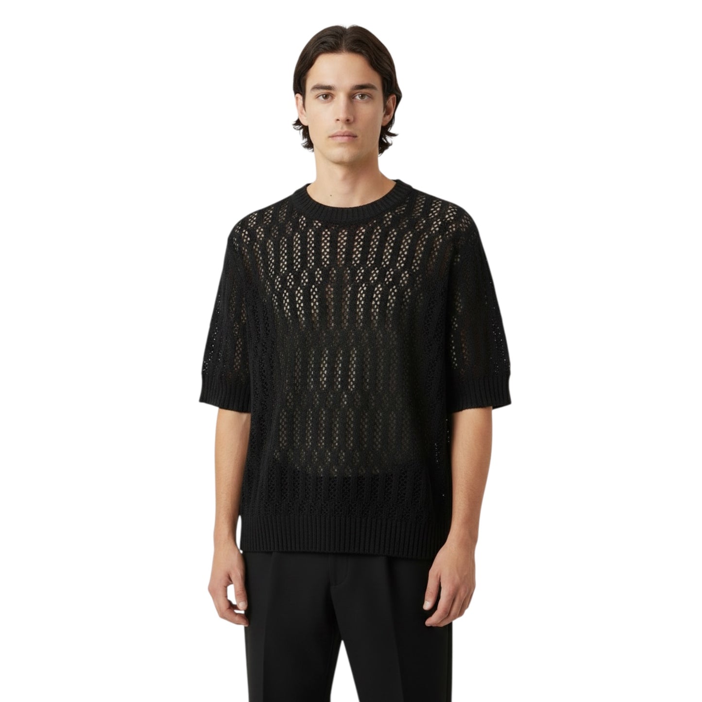 Morimati - Maglia Column Nero
