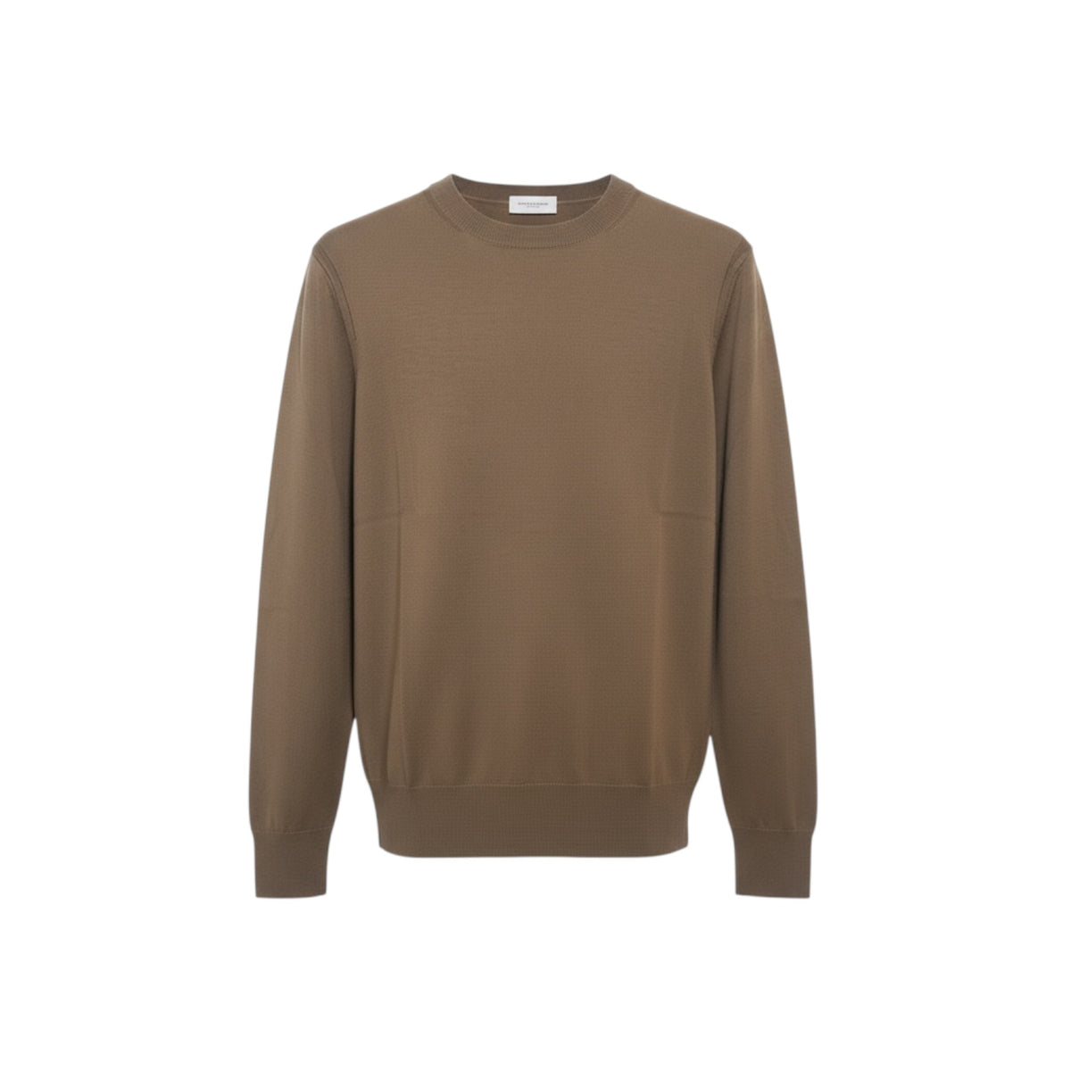 A001 - PAOLO PECORA MAGLIA RASATA TORTORA