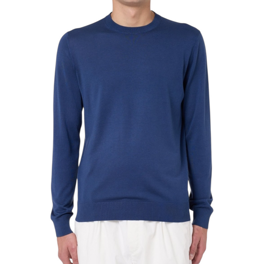 A002 - PAOLO PECORA MAGLIA SETA M/L BLUETTE