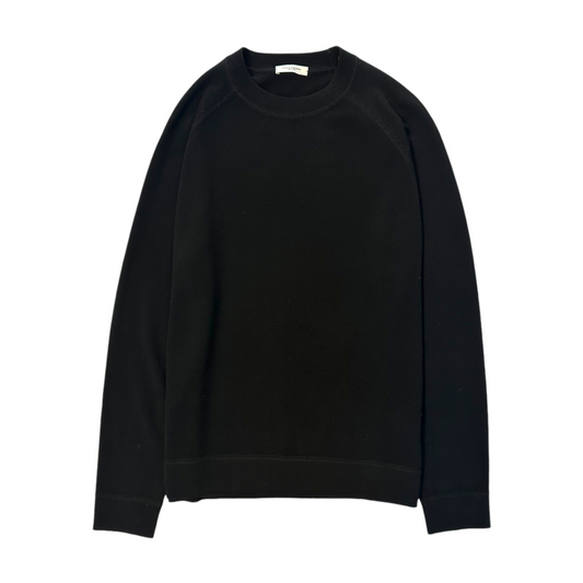 A035 - PAOLO PECORA MAGLIA MINIMAL NERO