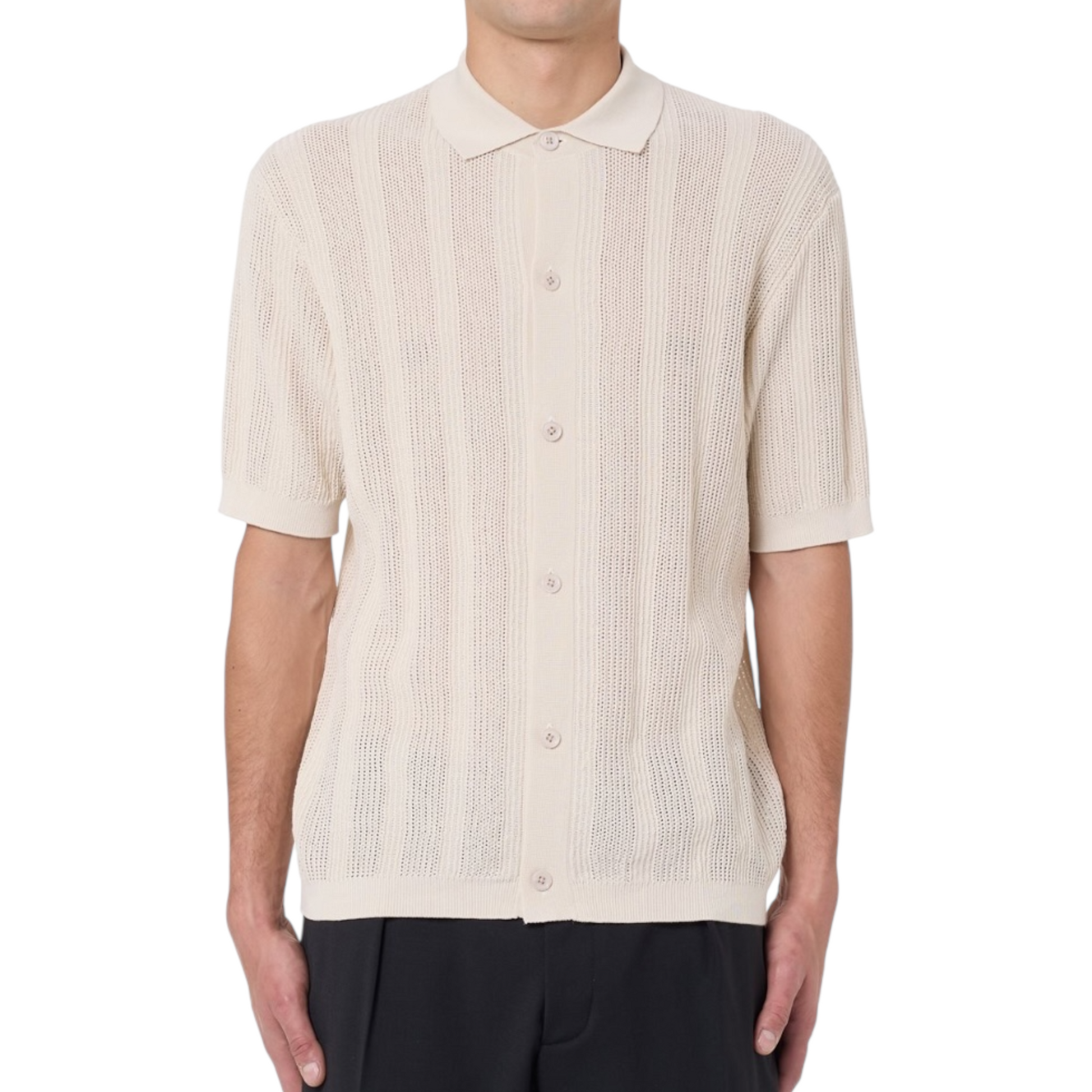 A042 - PAOLO PECORA CAMICIA MAGLIA