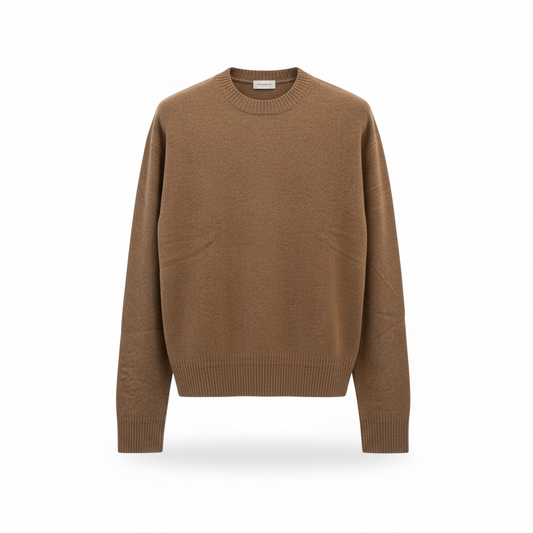 A067 - PAOLO PECORA MAGLIA WOOL BEIGE
