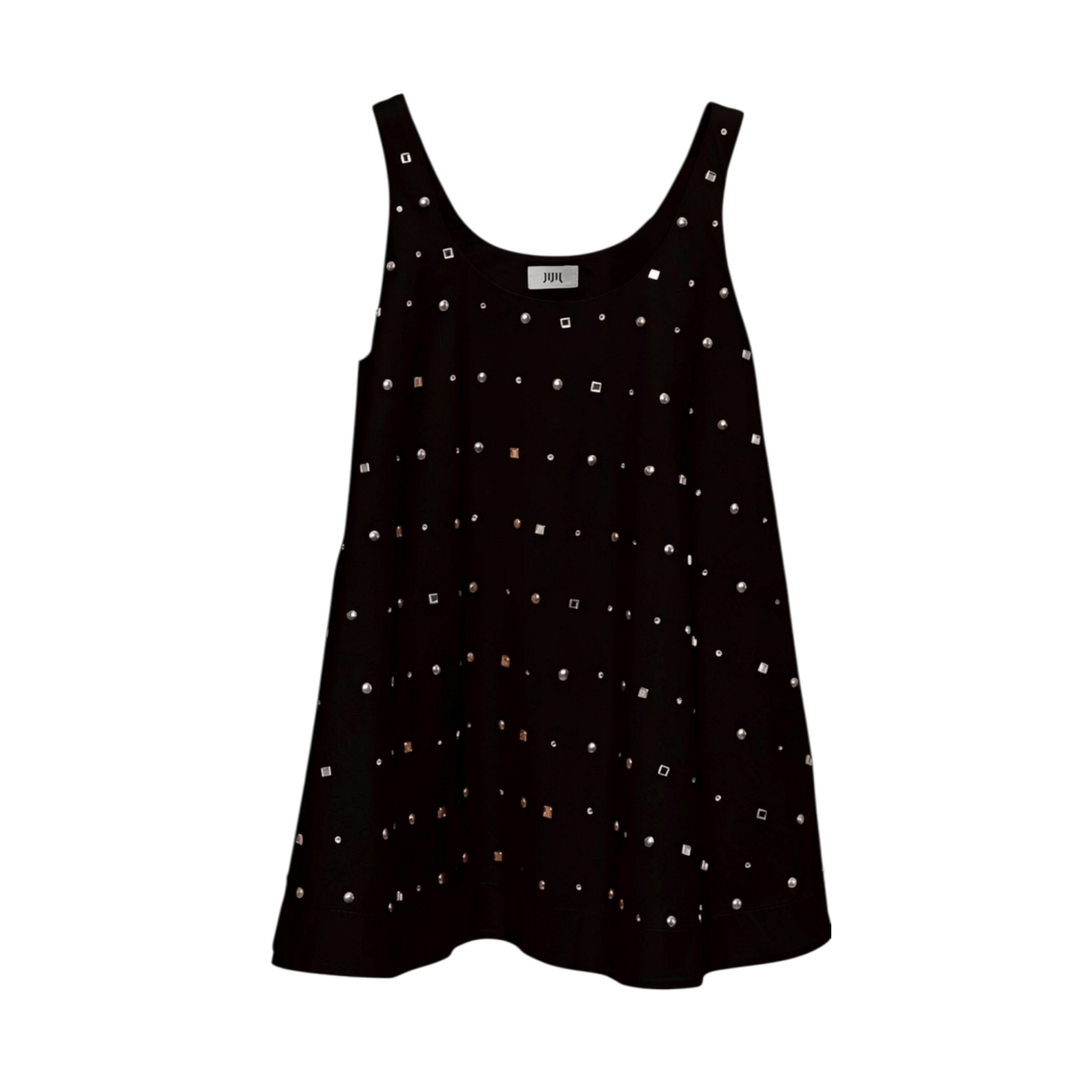AB079 - JIJIL ABITO CON BORCHIE NERO